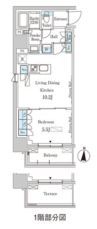 パークアクシス本所・親水公園の物件間取画像